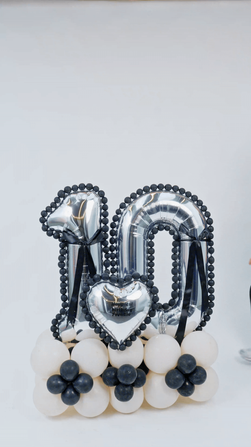 Custom Number and Name Balloons